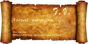 Tornai Veronika névjegykártya